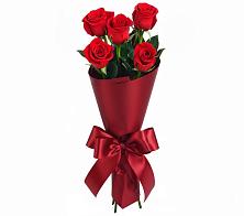 Букет 5 Красных роз Эдлесс Лав в Обливской