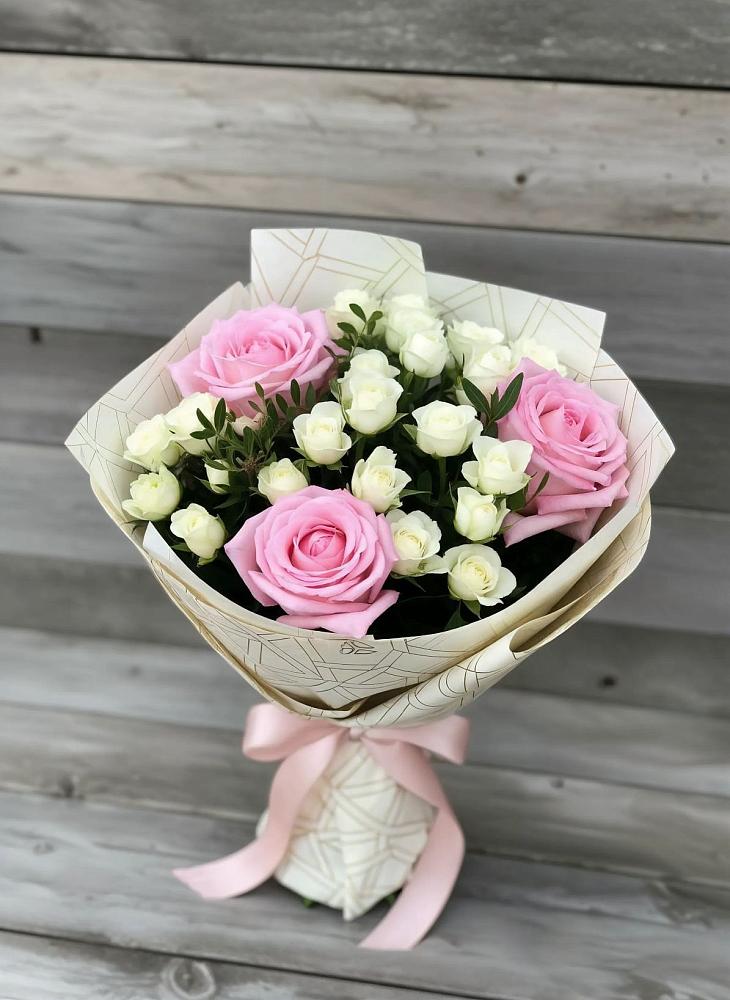 Букет цветов из: Розы в Обливской