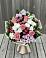 Букет цветов из: Альстромерии, Гвоздики, Розы и Хризантемы в Обливской