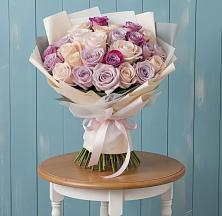 Букет цветов из:  Розы в Обливской