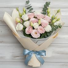 Букет цветов из:  Лизиантусы #REPLACE_PRED# Обливской