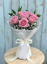 Букет цветов из:  Розы в Обливской