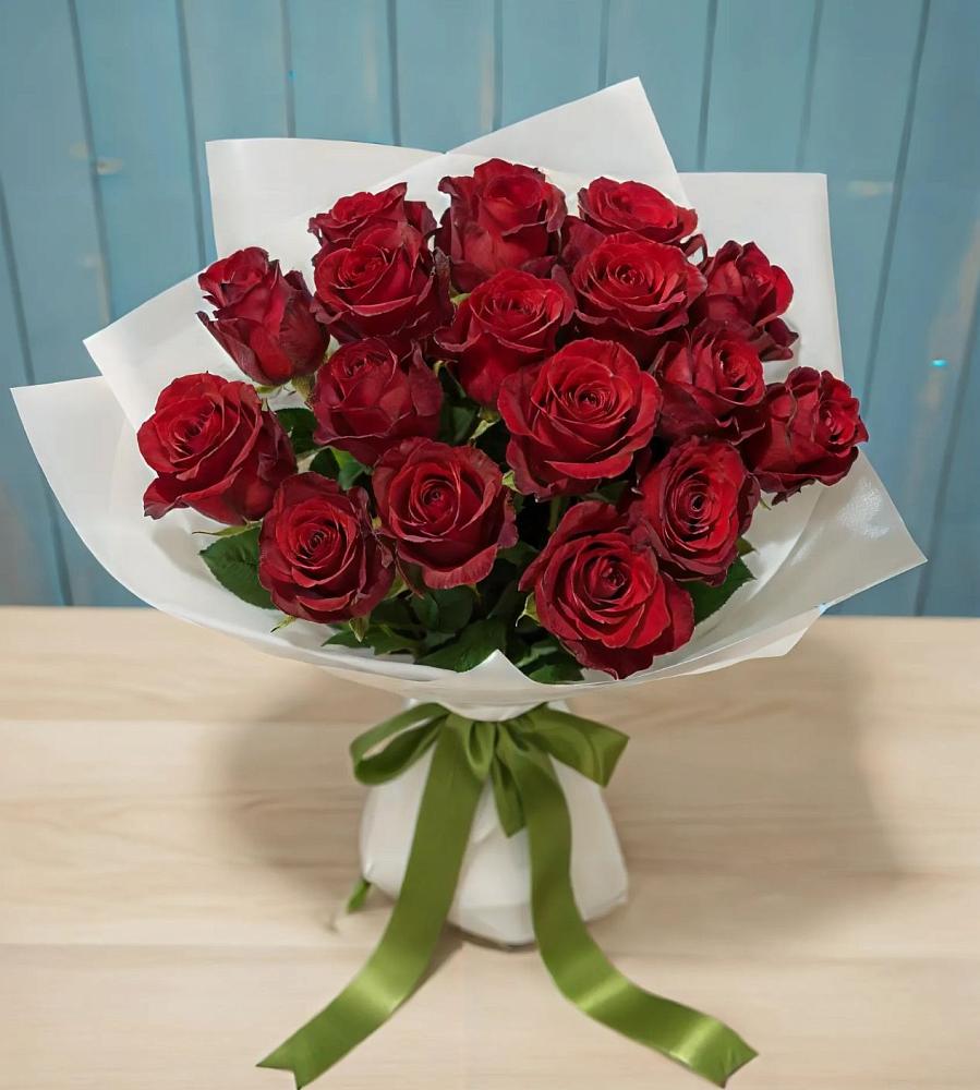 Букет Красные розы в Обливской