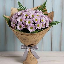 Букет цветов из:  Хризантемы в Обливской