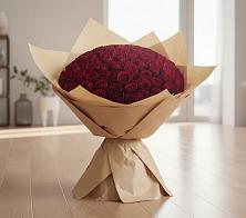 Букет 101 Красная роза в Обливской