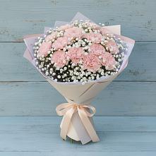 Букет цветов из:  Гвоздики в Обливской