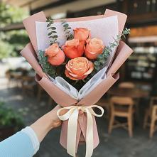 Букет цветов из:  Розы в Обливской