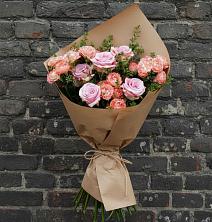 Букет цветов из:  Розы в Обливской