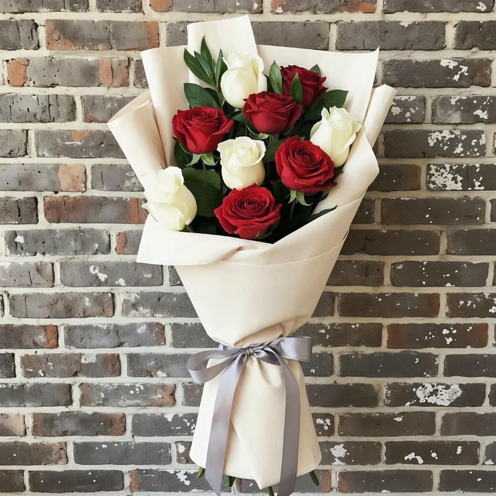 Букет цветов из: Розы в Обливской