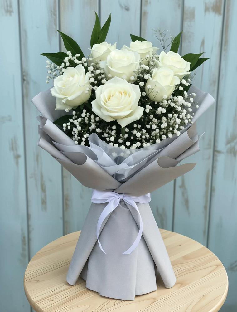 Букет цветов из: Розы в Обливской