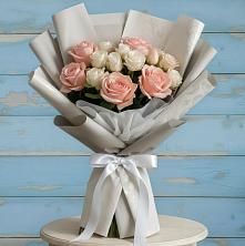 Букет цветов из:  Розы в Обливской
