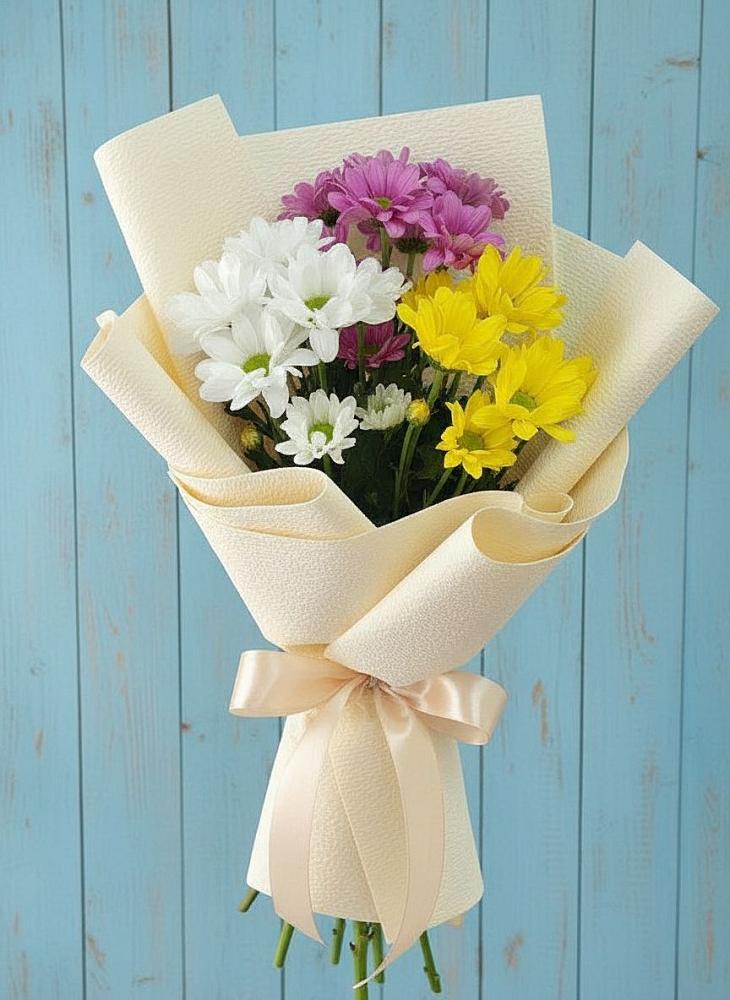 Букет цветов из: Хризантемы в Обливской