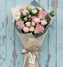 Букет цветов из:  Розы в Обливской