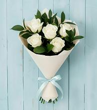 Букет цветов из:  Розы в Обливской