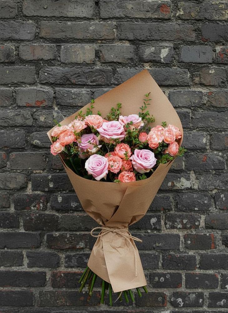 Букет цветов из: Розы в Обливской