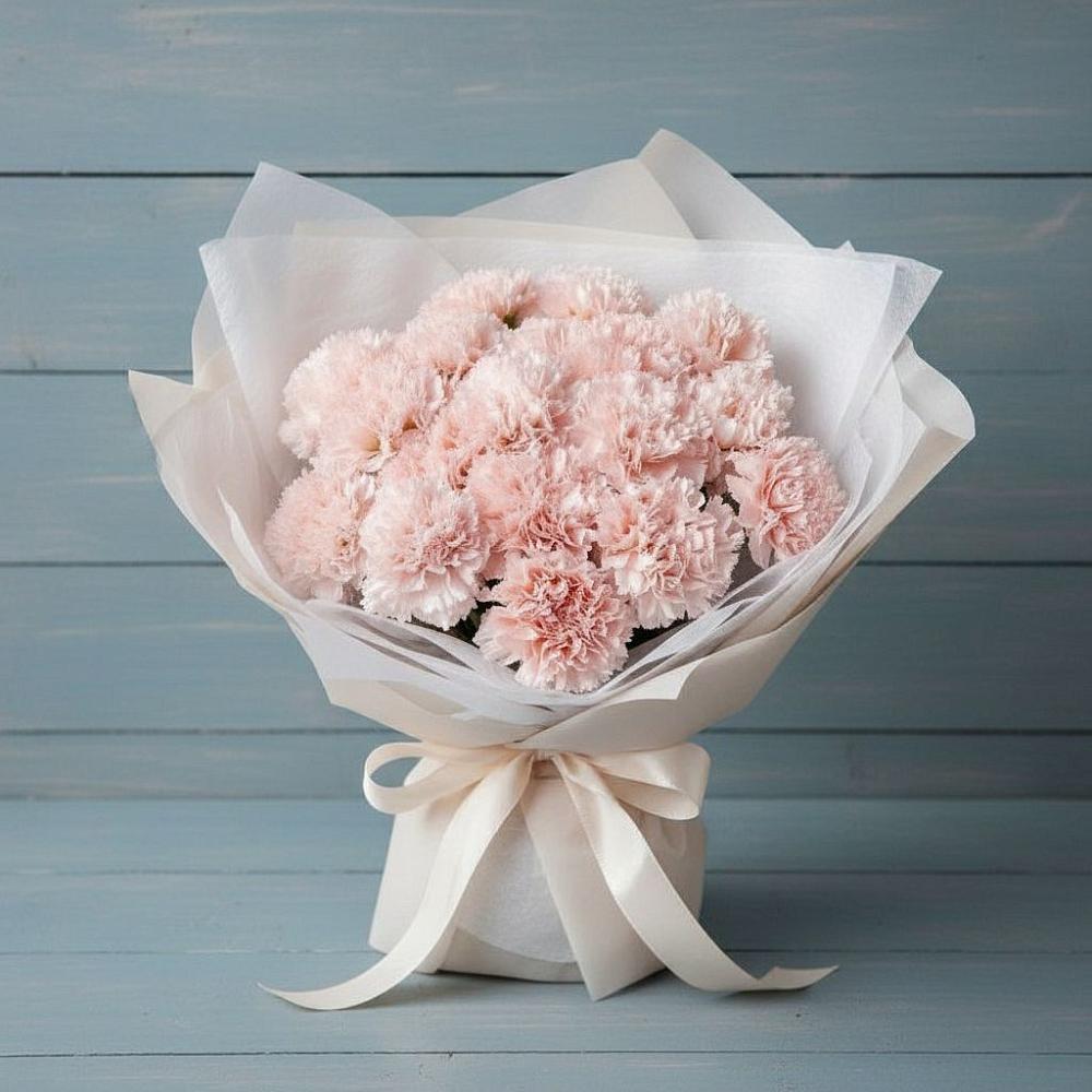 Букет цветов из: Гвоздики в Обливской