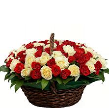 Премиум букет из: Розы #REPLACE_PRED# Обливской