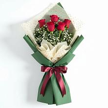 Букет цветов из:  Розы в Обливской