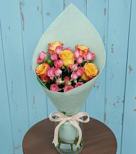 Букет цветов из:  Розы в Обливской