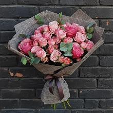 Букет цветов из:  Розы в Обливской