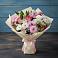 Букет цветов из: Хризантемы, Альстромерии и Розы в Обливской